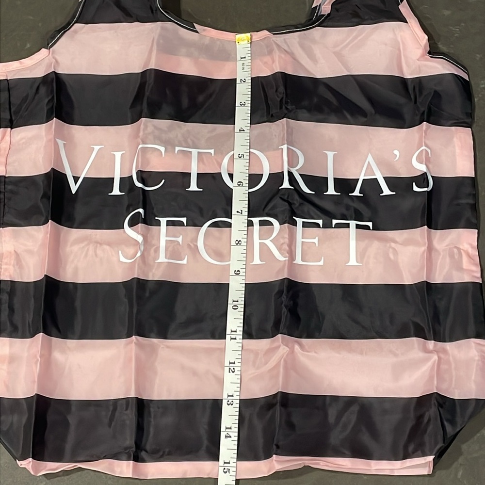 Victoria’s Secret Striped Packable Foldable Tote Bag - Picture 4 of 11